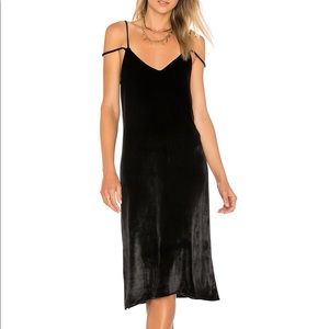 Equipment Velvet Slip Dress